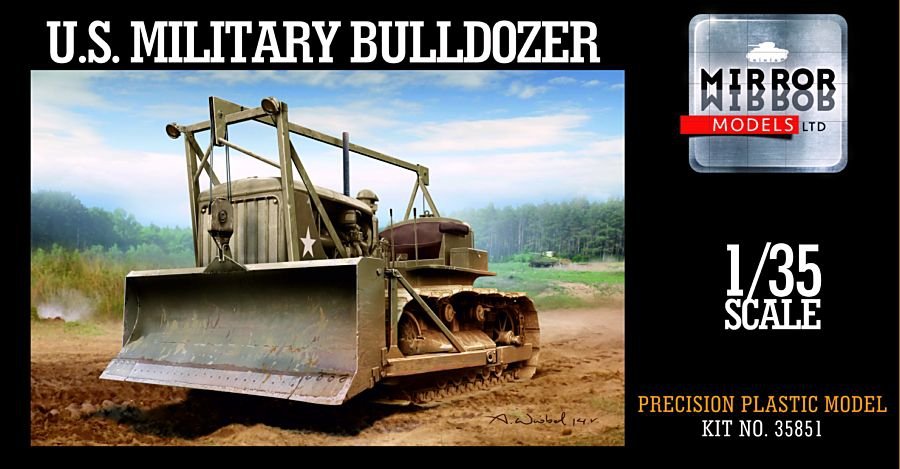 Maquette Mirror Model 35851 Bulldozer militaire américain 1/35