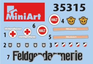 MiniArt 35315 FELDGENDARMERIE ALLEMANDE. ÉDITION SPÉCIALE 1/35 – Bild 6