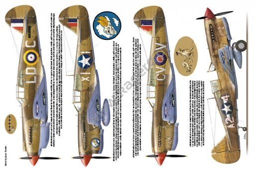 Kagero 19010 Curtiss P-40 Warhawk (Tomahawk/Kittyhawk) EN/PL – Bild 4