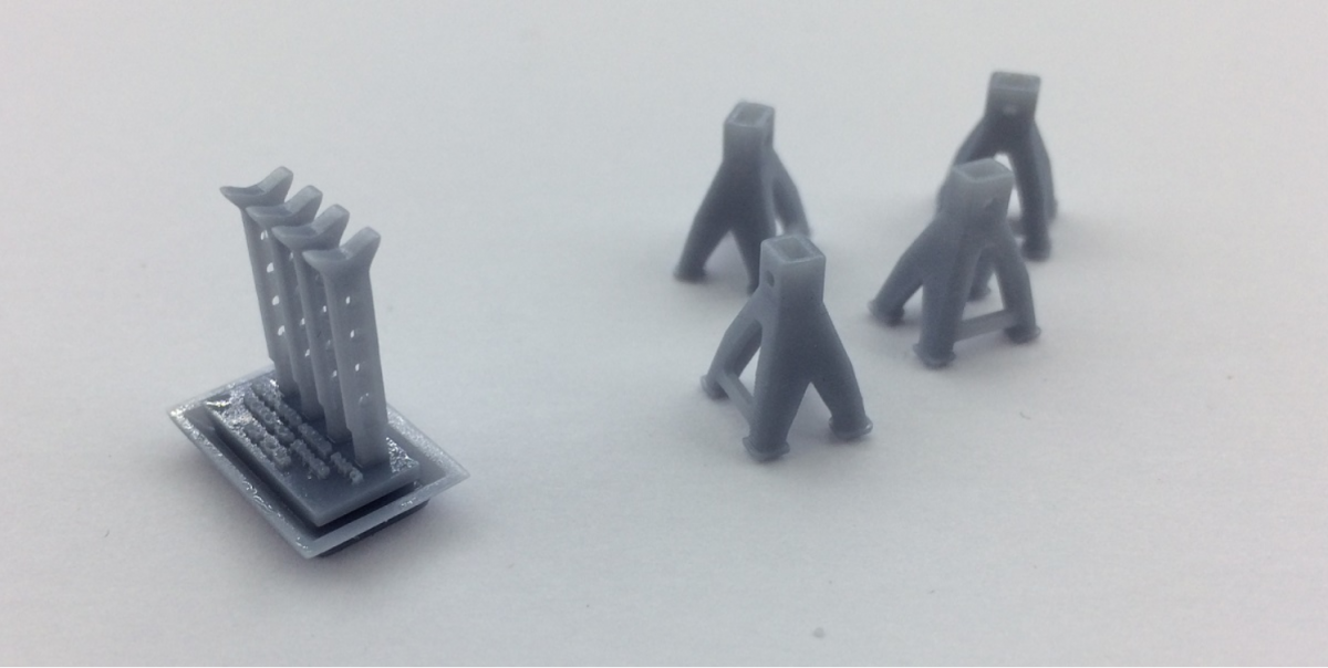 Supports d&amp;#39;atelier Yamamoto Model Parts YMPGAR5 1/24 – immagine 2