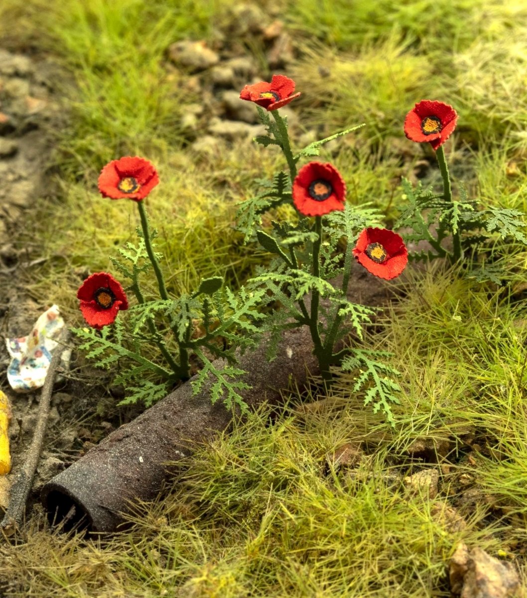 Maquette VG3-045 Coquelicots 1/32 1/35