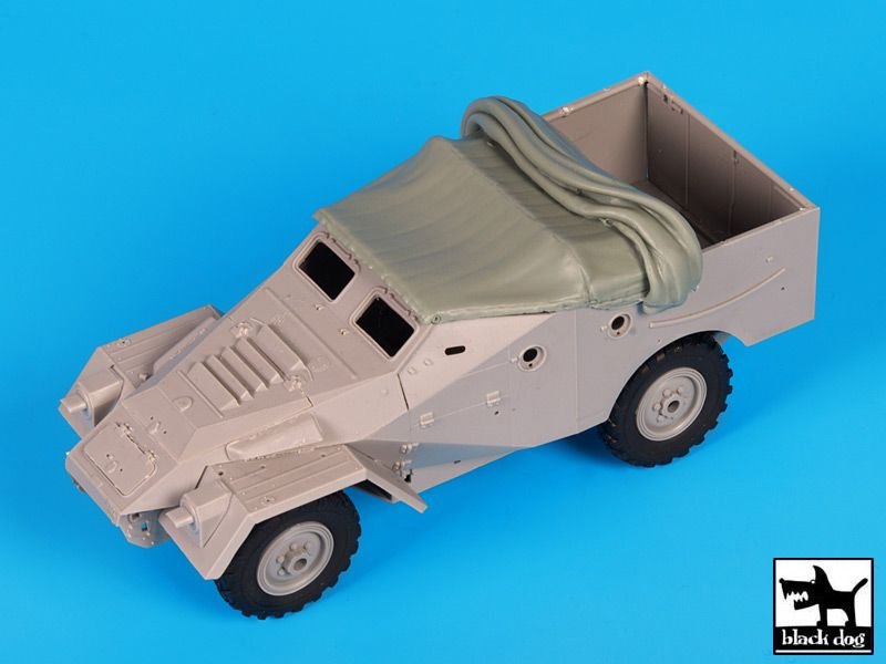 Black Dog T35134 BTR 40 toile roulée 1/35  – image 6
