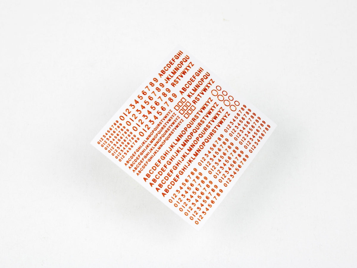 Red Fox Studio QS-35016 Numbers and Letters for British AFV&amp;#39;s vol.01 1/35 – zdjęcie 5