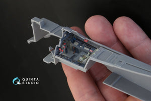 Intérieur imprimé en 3D et coloré sur papier décalcomanie Quinta Studio QD32055 FW 190A-5 (pour maquette Hasegawa) 1/32 – immagine 8