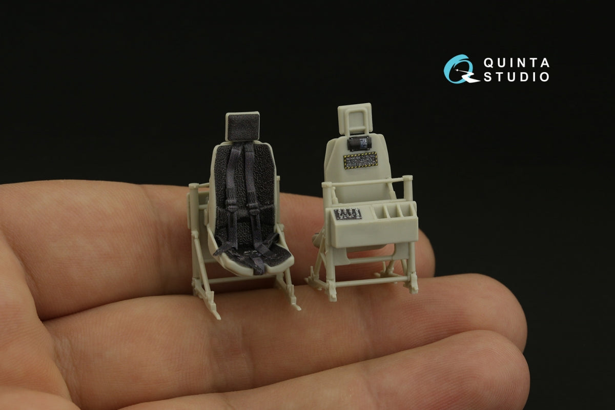 Intérieur du MH-60L Quinta Studio QD+35108 imprimé en 3D et coloré sur papier décalcomanie (Kitty Hawk) (avec pièces en résine imprimées en 3D) 1/35 – immagine 9