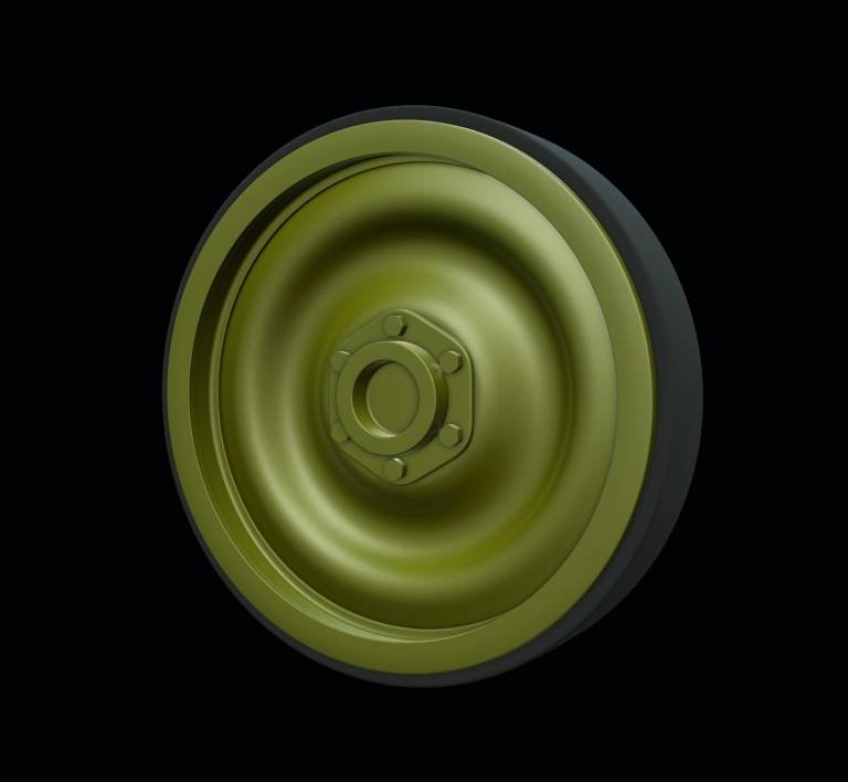 Roues de route Panzer Art RE35-493 pour AMX-13 1/35 – image 2