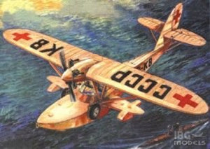 A-Model 07216 Shavrov Sh-2 hydroavion soviétique WW2 1/72