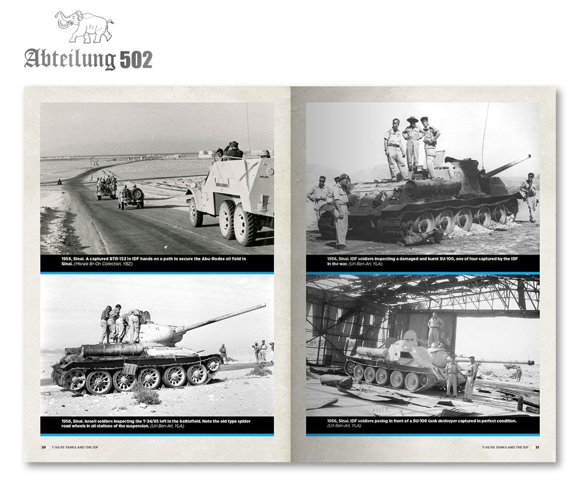 502e Abteilung ABT709 T-34 ET L&amp;#39;armée israélienne : L&amp;#39;HISTOIRE INÉDITE (MICHAEL MASS / MA&amp;#39;OR LEVY) – imagen 3
