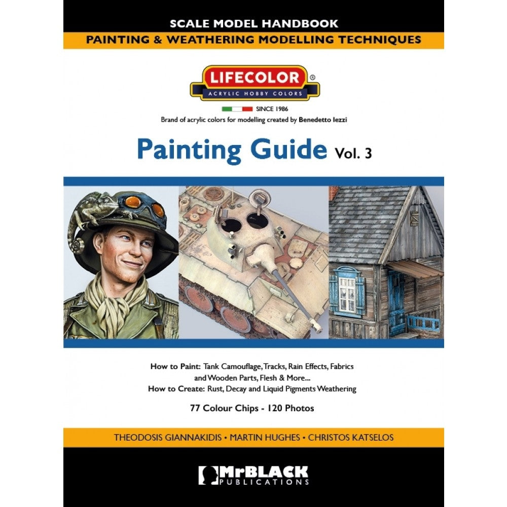Guide de peinture Lifecolor MBPG03, volume 3 (texte en anglais)