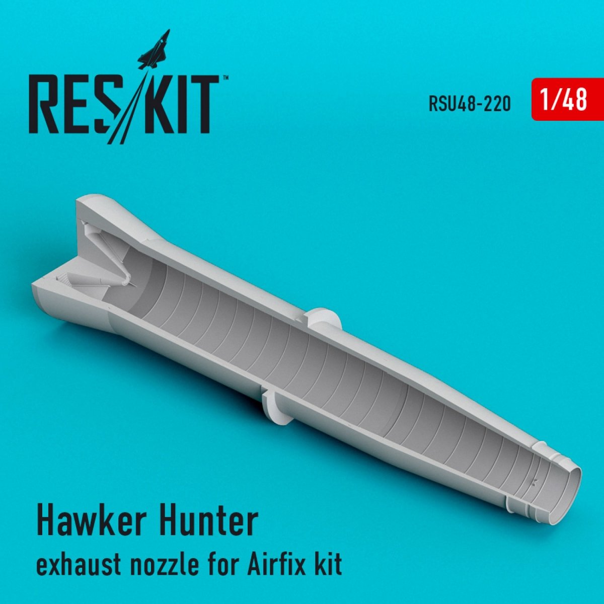 RESKIT RSU48-0220 BUSE D&amp;#39;ÉCHAPPEMENT HAWKER HUNTER POUR KIT AIRFIX 1/48