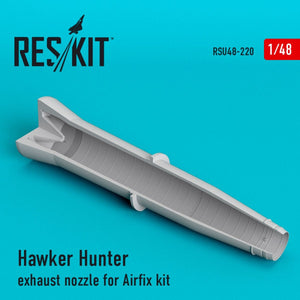 RESKIT RSU48-0220 BUSE D&amp;#39;ÉCHAPPEMENT HAWKER HUNTER POUR KIT AIRFIX 1/48