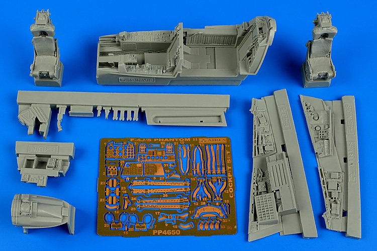 Ensemble cockpit Aires 4650 F-4J/S Phantom II 1/48 Academy