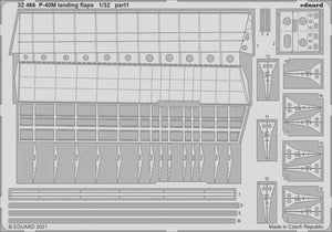 Eduard 32466 Volets d&amp;#39;atterrissage P-40M TRUMPETER 1/32