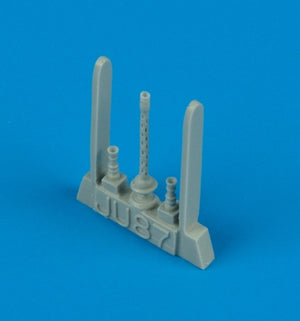 Canons de pistolet Quickboost QB48141 Junkers Ju 87B-2 Stuka Hasegawa 1/48