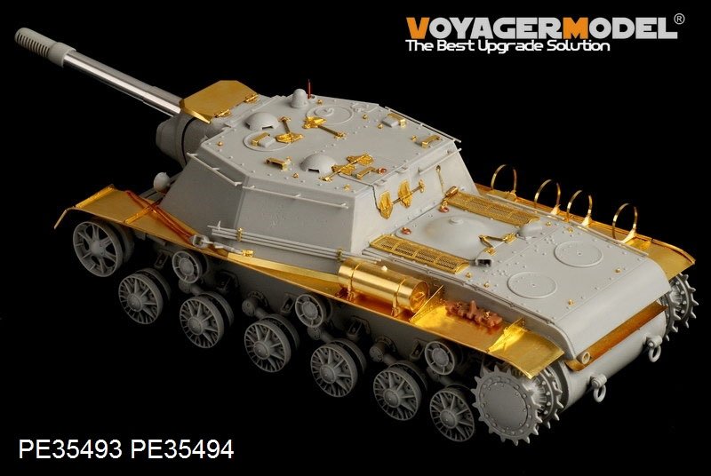 Maquette Voyager PE35493, SU-152 soviétique de la Seconde Guerre mondiale (version de base, fin de production) pour TRUMPETER 05568, échelle 1/35 – Bild 5