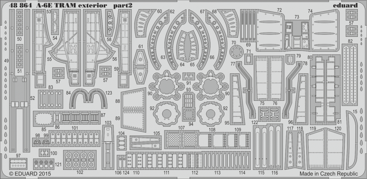 Eduard 48864 A-6E TRAM extérieur 1/48 HOBBY BOSS – image 2