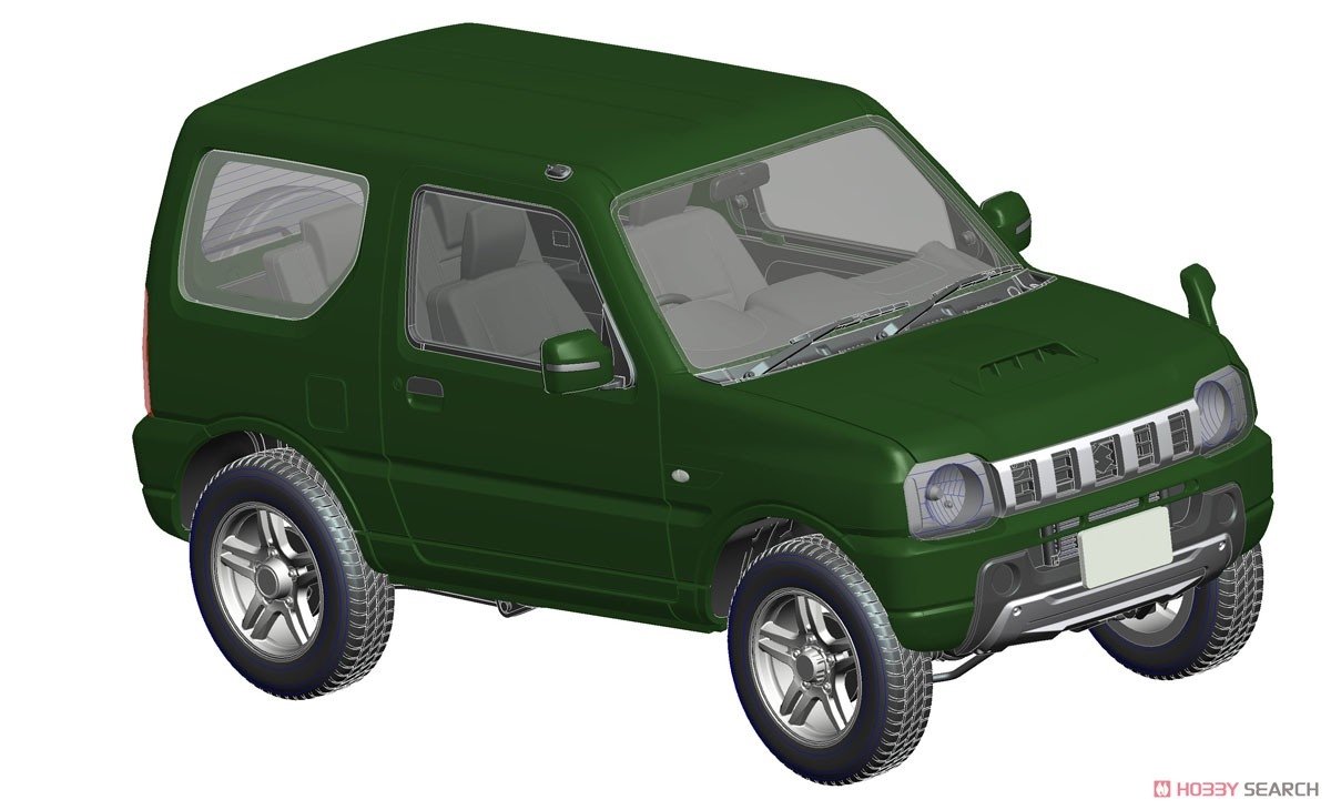 Fujimi 066295 C-NX-13 Jimny JB23 Land Venture (Cool Khaki Pearl Metallic) 1/24 – imagen 2
