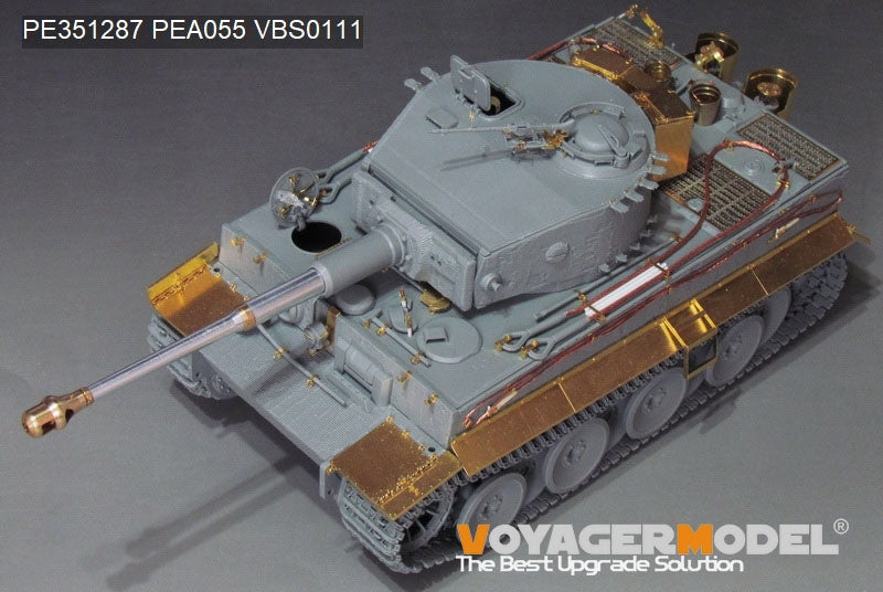 Maquette Voyager PE351287 Tiger I allemand de la Seconde Guerre mondiale, production moyenne, pour TAKOM, échelle 1/35 – imagen 2