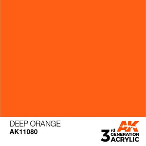 AK Interactive AK11080 Orange foncé 17 ml
