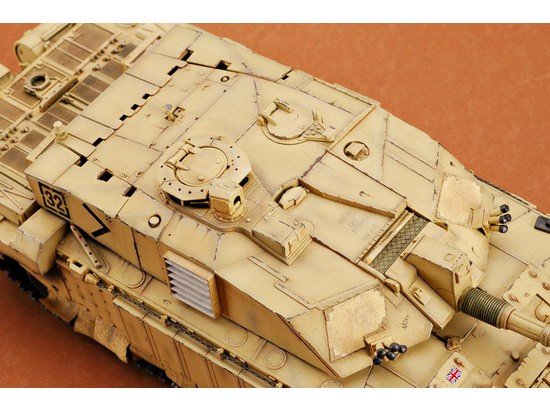 Trumpeter 00323 Char de combat principal britannique Challenger 2 (OP. Telic) Irak 2003 (1/35) – image 14