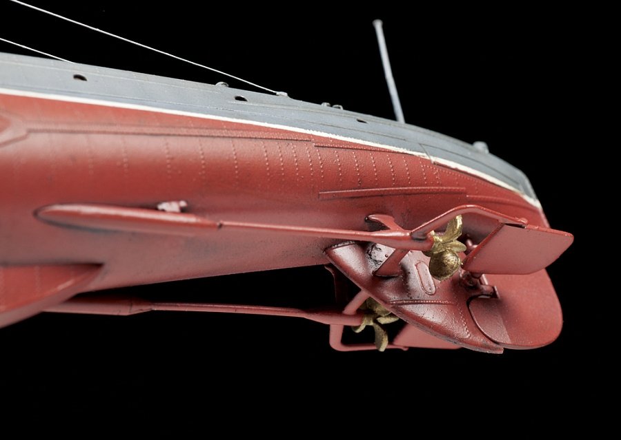 Zvezda 9041 Sous-marin soviétique de la Seconde Guerre mondiale SHCHUKA (SHCH) classe 1/144 – Bild 5