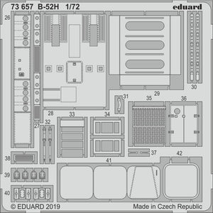 Intérieur du B-52H Eduard 73657, échelle 1/72, MODELCOLLECT – image 2