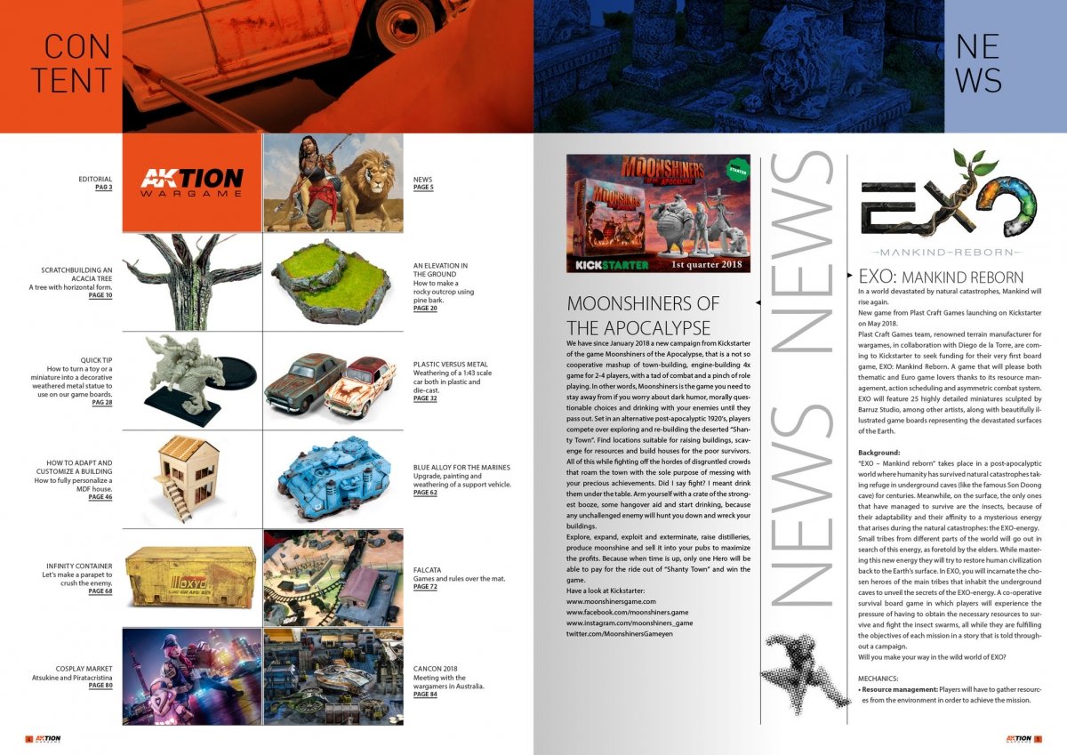AK Interactive AK6300 AKTION Numéro 1 : Le magazine Wargame EN – image 3