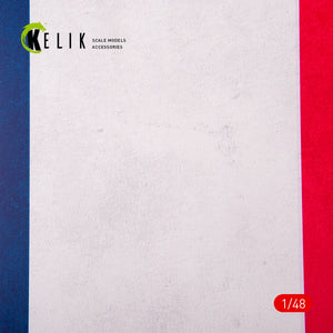 KELIK KS48029 Drapeau de la France - Acrylique 3 mm (410 x 270 mm) (410 g) 1/48 – Bild 2