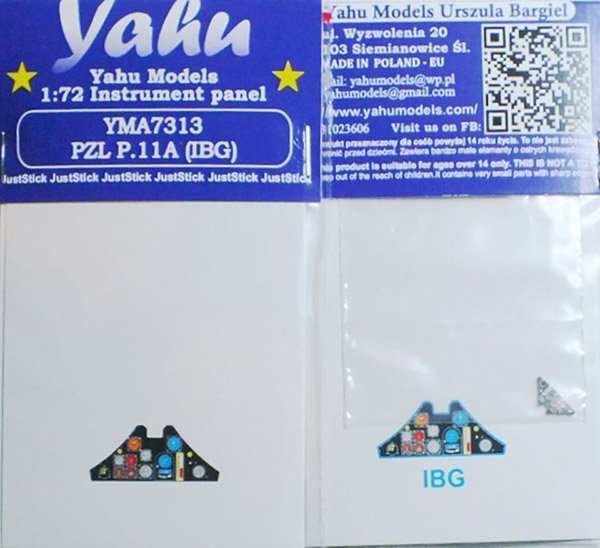 Yahu YMA7313 PZL P.11A pour IBG 1/72