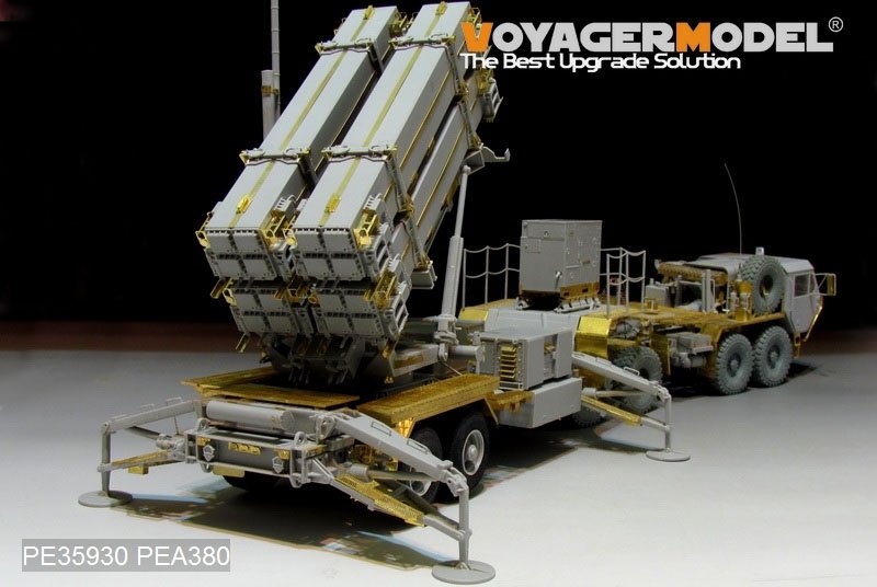 Maquette Voyager PE35930 M983 américain moderne avec système SAM Patriot MIM-104F PAC-3 Basic pour TRUMPETER 01037 1/35 – immagine 8