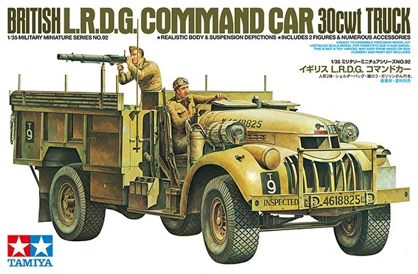 Tamiya 35092 LRDG COMMAND CAR 30cwt TRUCK (1/35)