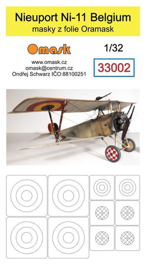 Omask 33002 Nieuport Ni-11 Belgique 1/32