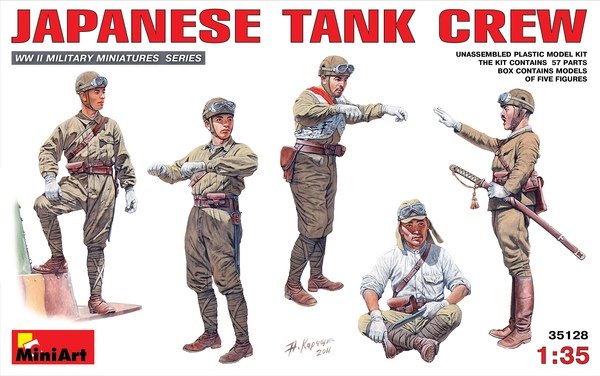 MiniArt 35128 ÉQUIPAGE DE CHAR JAPONAIS (1/35)
