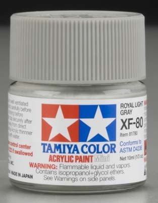 Peinture acrylique Tamiya XF80 Gris clair royal (81780) 10 ml – Bild 2