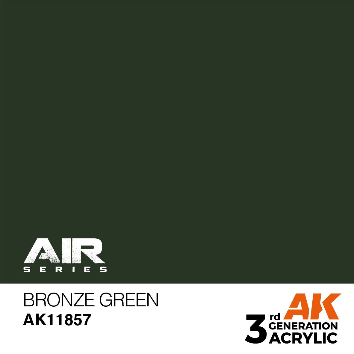 AK Interactive AK11857 ​​BRONZE GREEN – AIR 17 ml
