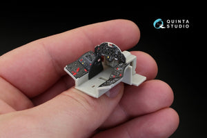 Intérieur imprimé en 3D et coloré sur papier décalcomanie Quinta Studio QD48099 A-1H (pour maquette Tamiya) 1/48 – immagine 7