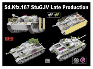 Modèle de champ de seigle 5111 Sd.Kfz. 167 StuG.IV Production Tardive 1/35  – image 2
