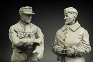 Ensemble de vêtements d&amp;#39;hiver pour officiers de chars Waffen-SS Panzer Art FI35-029, échelle 1/35 – immagine 2