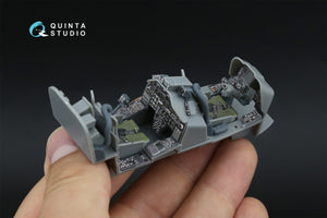 Intérieur imprimé en 3D et coloré sur papier décalcomanie (Trumpeter) de Quinta Studio QD+35153 (avec pièces en résine imprimées en 3D) 1/35 – image 5