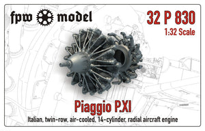 FPW Modèle 32P830 Piaggio P.XI 1/32