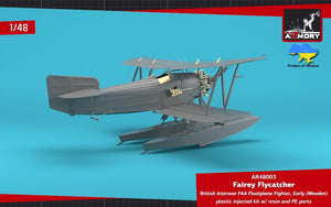 Armory Models 48003 Fairey Flycatcher, chasseur hydravion britannique FAA de l&amp;#39;entre-deux-guerres, sur flotteurs en bois, échelle 1/48  – image 8