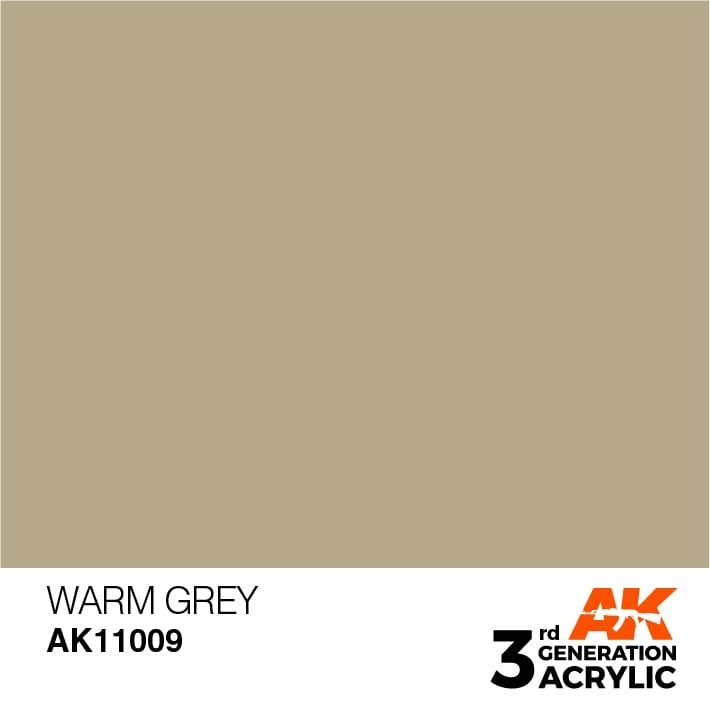 AK Interactive AK11009 Gris chaud 17 ml
