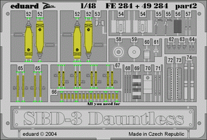 Eduard 49284 SBD-3 1/48 ACCURATE MINIATURES – zdjęcie 2