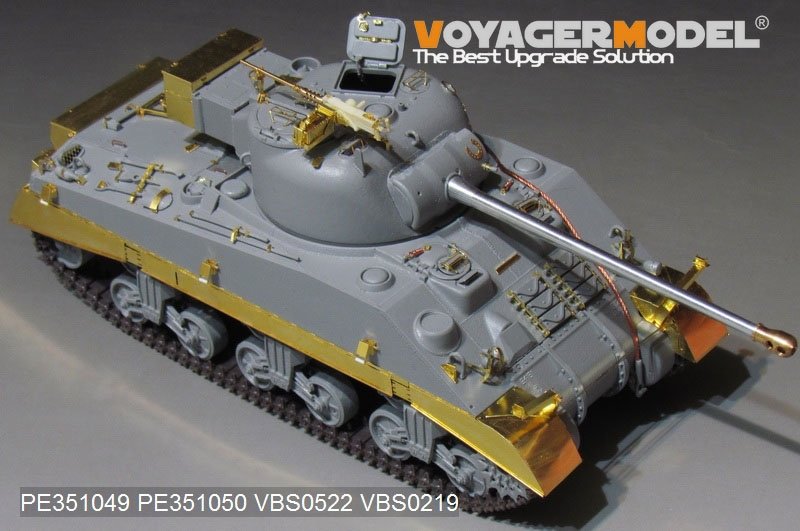 Maquette Voyager PE351049B Sherman VC Firefly britannique de la Seconde Guerre mondiale (version B, canon inclus) pour RFM 5038 au 1/35 – immagine 6