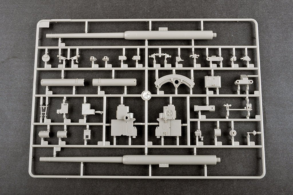 Trumpeter 09585 E-100 Flakpanzer avec Flak 40 de 12,8 cm au 1/35 – Bild 12