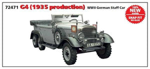 ICM 72471 Voiture d&amp;#39;état-major allemande G4 de la Seconde Guerre mondiale (1/72)