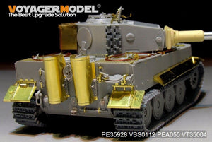 Maquette Voyager PE35928 Char Tiger I allemand de la Seconde Guerre mondiale, production tardive, pour TRUMPETER 09540, échelle 1/35 – immagine 16