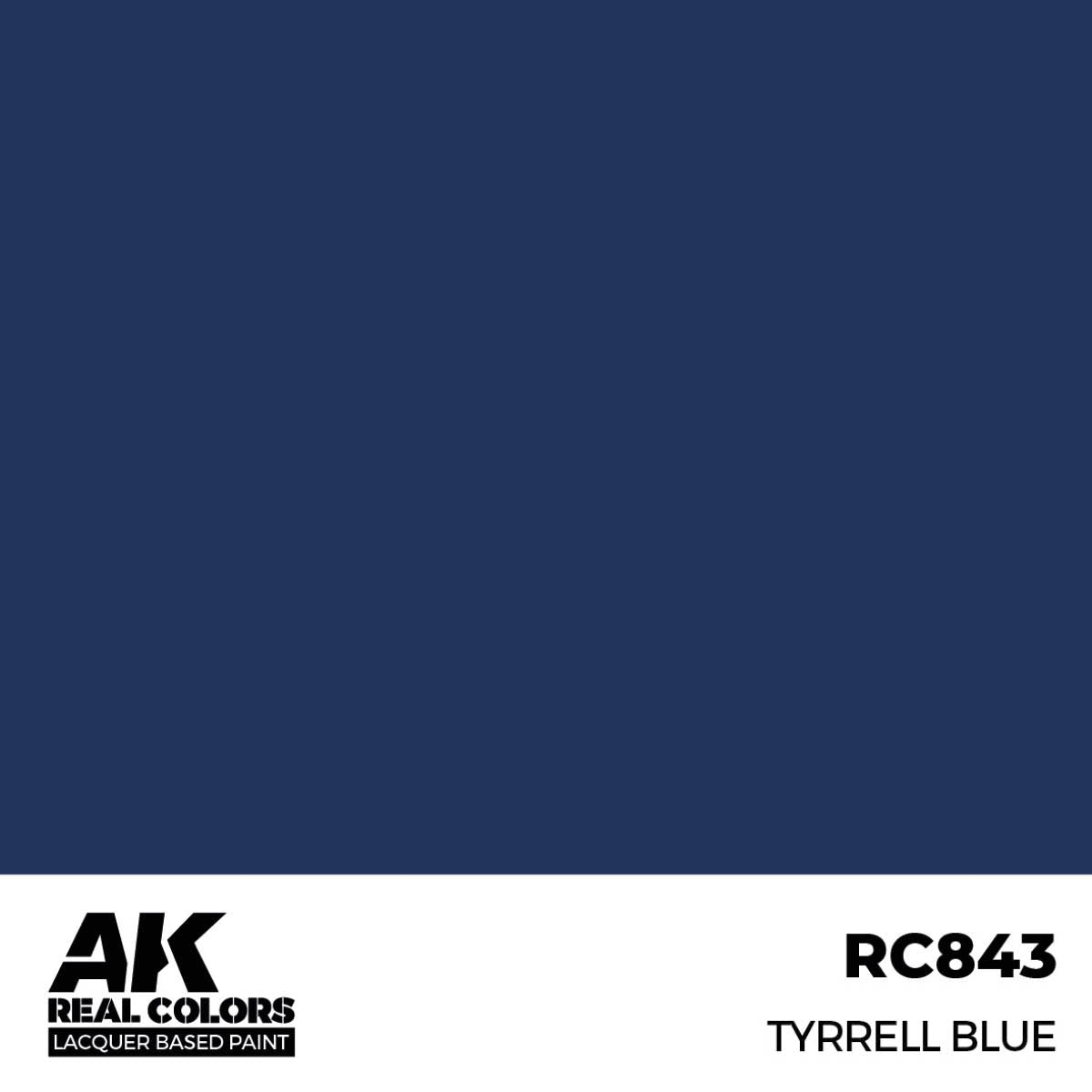 AK Interactive RC843 Tyrrell Bleu 17 ml
