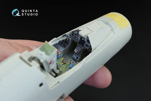 Intérieur imprimé en 3D et coloré sur papier décalcomanie Quinta Studio QD32009 Mirage 2000C (pour maquette Kitty Hawk) 1/32 – Bild 9