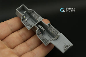Intérieur imprimé en 3D et coloré sur papier décalcomanie Quinta Studio QDS-48405 F-14D (Hobby Boss) (Petite version) 1/48 – image 12